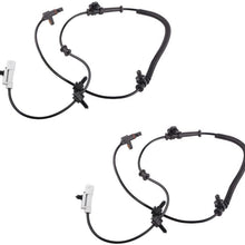 MOSTPLUS 2pcs ABS Wheel Speed Sensor Front Side Compatible for 2005-2010 Jeep Grand Cherokee 56044144AA 56044144AB 56044144AC 56044144AD