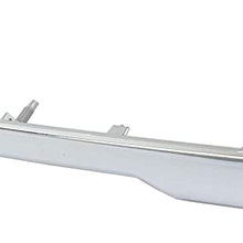 Rear Bumper Molding Compatible with 2015-2018 Nissan Rogue Upper Chrome Japan/Korea/(USA Built) - CAPA