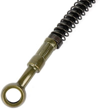 ZENITHKE black Motorcycle Braided Steel Brake Clutch Oil Hoses Line Pipe (Oil Hose Length 80cm)