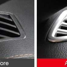 Bishop Tate Car Styling Carbon Style Upper A/C Air Outlet Vent Frame Decoration Cover Trim for Mercedes-Benz A-Class W177 2019 2020