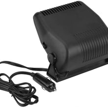 EVGATSAUTO Car Demister Windshield Defroster12V Portable Car Ceramic Heating Windshield Defroster Demister 2 in 1 Cooling Fan Heater Ceramic Heater