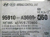 REUSED PARTS Bag Control Module GT Fits 16-17 Fits Hyundai Elantra 95910-A5600 95910A5600