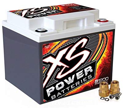 XS Power S1200 'S Series' 12V 2,600 Amp AGM Automotive Starting Battery with Terminal