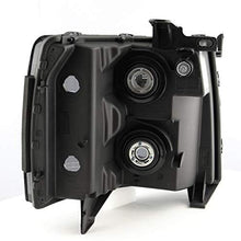 Carpart4u - Crystal Headlight Headlamp for 2007-2013 Chevy Silverado 1500 2500 3500 [ Halogen Model ]