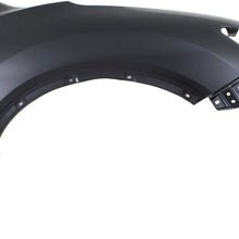 For Nissan Rogue 2014 15 16 17 2018 Front Fender Passenger Side | Replacement For 631006FL0A, NI1241212 | Trim: All Submodels