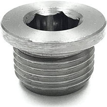AMAAM O2 Oxygen Sensor Stepped Weld Bungs (5 Bungs/5 Plugs) M18 x 1.5