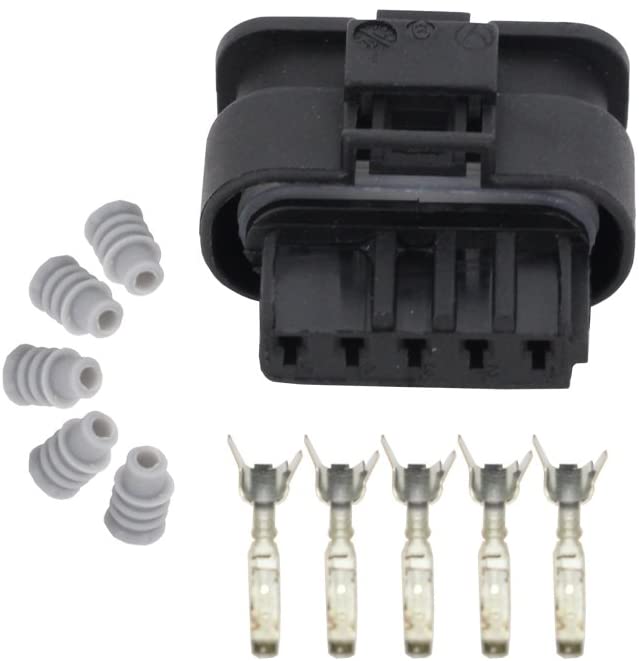 1 Set 5 Pin DJ7056-1.2-21 Waterproof Female HIRSCHMANN Auto Connector Housing Plug 872-860-541 872-860-546