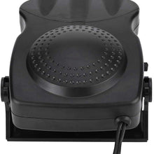 Senyar 2 in 1 Car Vehicle Heater Heating Cool Fan,12V 150W ABS Plastic Windscreen Demister Defroster with 2Pcs Screws(Black)