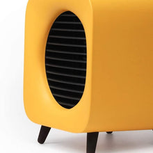 Zyyqt Desktop Heater， PTC Ceramic Heater Heater, Two Temperature Control, Timed Heater, Suitable for Home Bedroom Desk (Color : Orange)