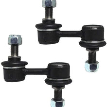 Detroit Axle - Both (2) Brand New Front Stabilizer Sway Bar End Link - Driver and Passenger Side - fits 1999-2000 Honda Civic SI - [1997-2001 Honda CR-V]