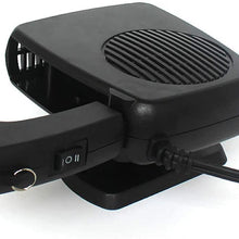 JXHD 12V Car Heater/Cold Fan - Heater Cooling Defroster Defogger 150W,Black