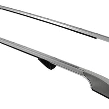 ECCPP Roof Rack Rails Luggage Racks Fit for Land Rover LR3 2005-2009,for Land Rover LR4 2010-2016,Max Load Up to 165LBS Can Carry Bicycles, Kayaks, Snowboards Cargo Bars Carrier
