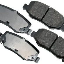 Akebono ACT1274 Proact Ultra Premium Ceramic Disc Brake Pad kit