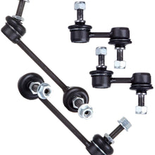 SCITOO 4pcs Suspension Kit 2 Front 2 Rear Sway Bar End Link fit for 1997-2001 Honda CR-V K90667 K90668 K90669
