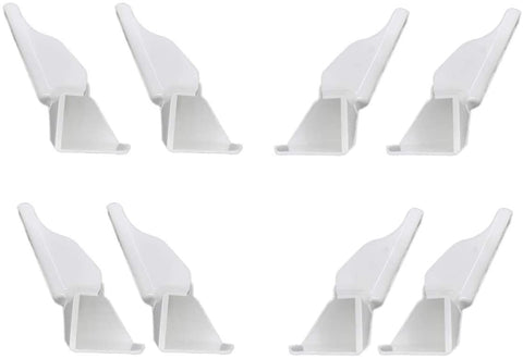RV Gutter Spouts, RV Rain Gutter Spouts,Universal Size to Protect The top of The RV in Rainy Days（4 Left & 4 Right）