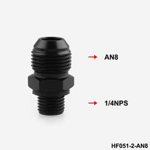 AN8/AN6-1/4NPS Transmission Oil Cooler Adapter Fitting GM Turbo 350 400 4L60E 200R 700R