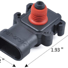 OTUAYAUTO 12614973 Map Manifold Absolute Pressure Sensor - for Chevy Cadillac GMC Buick LeSabre Pontiac Bonneville Hummer Oldsmobile- fits 1995-2009 Vehicles - OEM Style Factory Aftermarket