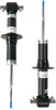 LuftMeister 580-435 949-701 19353951 19300066 Pair Front Shock Struts Absorber with Sensor for 2007-2014 Cadillac Escalade EXT ESV Chevyrolet Silverado Tahoe Suburban Avalanche GMC Sierra Yukon XL