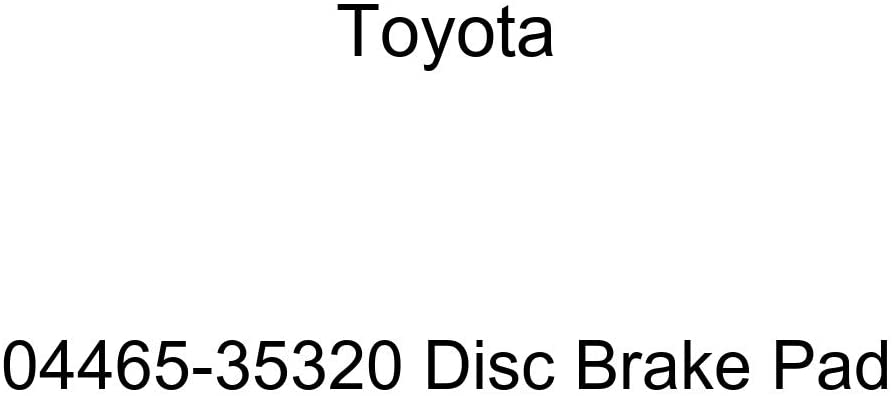 Toyota 04465-35320 Disc Brake Pad