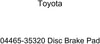 Toyota 04465-35320 Disc Brake Pad