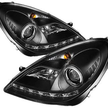 Spyder Auto 5015006 Projector Style Headlights Black/Clear