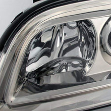 For Acura MDX Direct Replacement Chrome Bezel Headlights Driver/Passenger Head Lamps Pair New