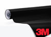 3M 2080 G12 GLOSS BLACK 5ft x 1ft (5 Sq/ft) Car Wrap Vinyl Film