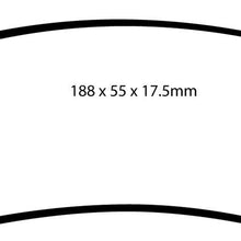EBC Brakes DP61267 6000 Series Greenstuff Truck and SUV Brake Pad