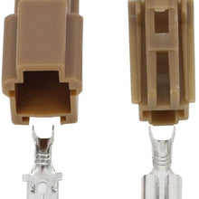 5 Sets 1 Pin Male and Female Car Harness Connector with Terminal DJ70129-6.3-11/21