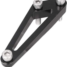 Mallofusa Motorcycle Stabilizer Steering Damper Bracket Mount Holder Kit Compatible for Honda CB1300 2003 2004 2005 2006 2007 2008 2009 2010 2011 Silver
