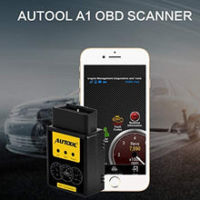 AUTOOL Yellow A1 OBDII Code Reader Auto Diagnostic Tool Engine Fault Scanner with WiFi Connect