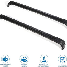 ROADFAR Roof Rack Aluminum Top Rail Luggage Carrier Fit for 2005 2006 2007 2008 2009 for Land Rover LR3 Baggage Rail Crossbars