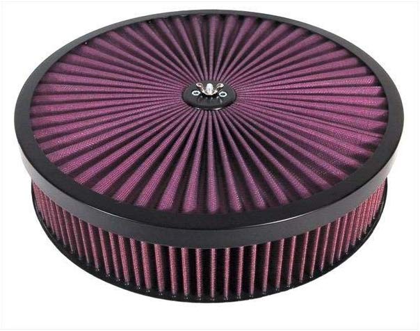 Big End Performance 70501 14 in. x 3 in. Big Flow Air Cleaner Assemblies, Recessed