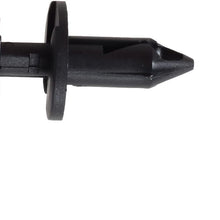 PartsSquare 50pcs Durable Nylon Bumper Fender Push Type Clips Auto Body Retainer Fender Liner Fastener Rivet Automotive Car Clamps