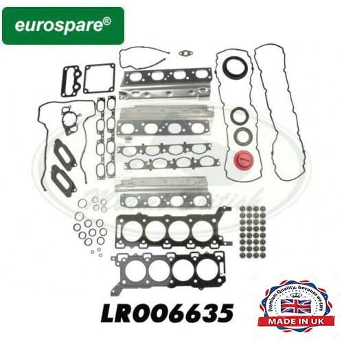 GASKET KIT SET RR SC RR SPORT SUPERCHARGED 4.2L 06-09 LR006635 EUROSPARE