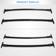 ECCPP Car Top Luggage Carrier Bar Black Fit for 2016 2017 2018 2019 Ford Explorer Sport Utility,Aluminum Roof Rack Cross Bars