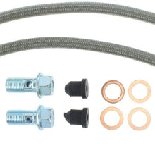 StopTech 950.44507 Stainless Steel Braided Brake Hose Kit Rear Stainless Steel Braided Brake Hose Kit
