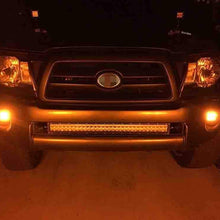 iJDMTOY (2) 3-Inch Cubic 20W CREE LED Pod Lights Compatible With Truck Jeep Off-Road ATV 4WD 4x4, Amber Yellow