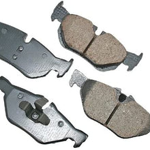 Akebono EUR1267 Euro Ultra Premium Ceramic Disc Brake Pad Kit