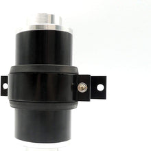 HiSport 58mm Universal High Flow 60 Micron Aluminum Inline Filter Fuel-Petrol Filter+Bracket for AN6/8/10 Fittings Adapters