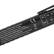 Brake Fluid Tester, Car Auto Brake Oil Fluid Liquid Tester Pen LED Indicator Diagnostic Tool for DOT3/4/5.1, Black