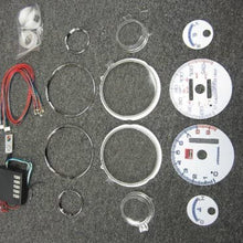 94 95 96 97 98 99 00 01 Acura Integra GSR GS-R Automatic Transmission 7 Color White Face Glow Gauges Dash Light Kit -9K RPM