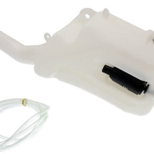 Windshield Washer Tank Assembly compatible with Nissan Sentra 07-12 W/Pump Cap and Sensor