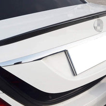 iJDMTOY (1 Universal PU Trunk or Roof Lip Spoiler or Roof Spoiler Body Kit Trim Sticker, 4.5ft (145cm/1.4m), Carbon Fiber Pattern