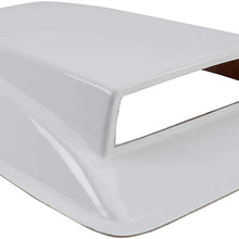 Pro Stock Drag Car Fiberglass Intake Air Hood Scoop, 32 x 22 x 6