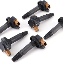 6Pcs Car Ignition Coil Replacement Fits for Ford F150 OE: UF646 DG549