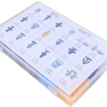 FEIPARTS 418Pcs Bumper Retainer Clips Car Fasteners Push Type Retainer Kits fit for Most Vehicles
