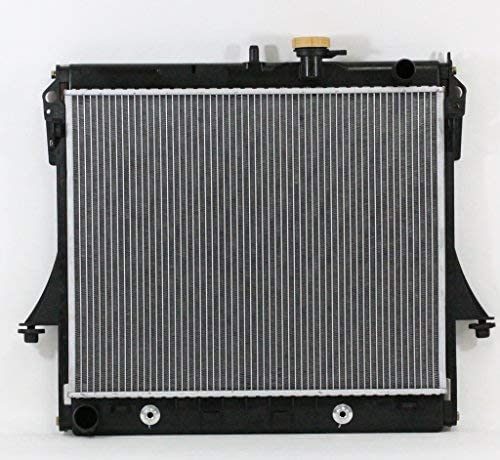 Radiator - Pacific Best Inc For/Fit 13017 08-08 Hummer H3 5.3L English Plastic Tank Aluminum Core