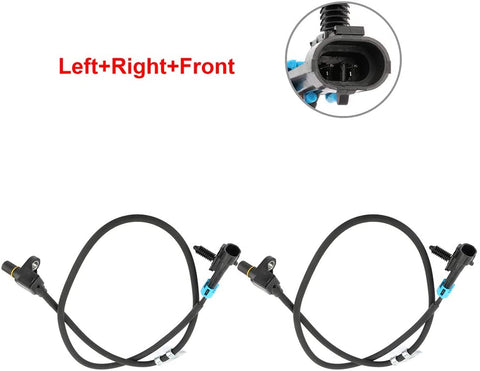 ANPART ABS Wheel Speed Sensor Left Right Front Fits for ALS480 1998-2005 Chevrolet Blazer 1998-2005 GMC Jimmy 1998-2004 GMC Sonoma