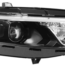 Xtune Crystal Headlight for Chevy Malibu 2016 2017 2018 [Halogen Model Only] (Passenger)
